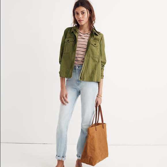 Madewell Jackets & Blazers - Madewell Army Swing Jacket Size Large